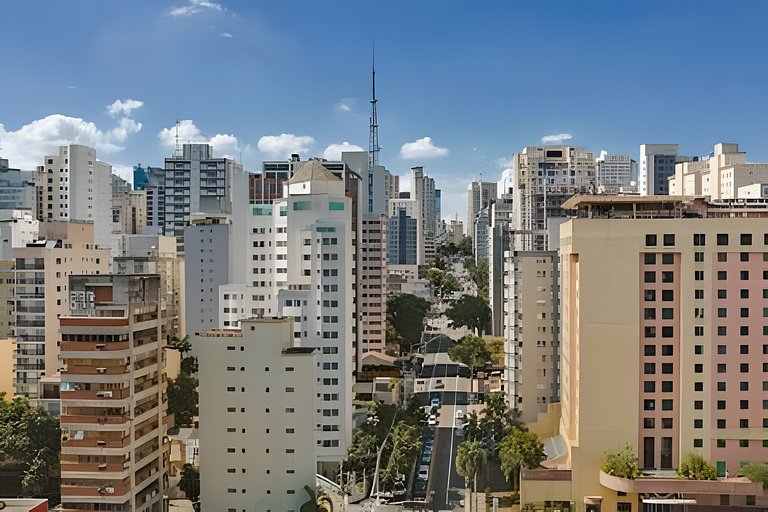 Get a Flat 909 - Conforto Ibirapuera