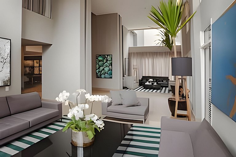 Get a Flat 411 | Near Paulista • Renovated w/ sofa bed + 24h
