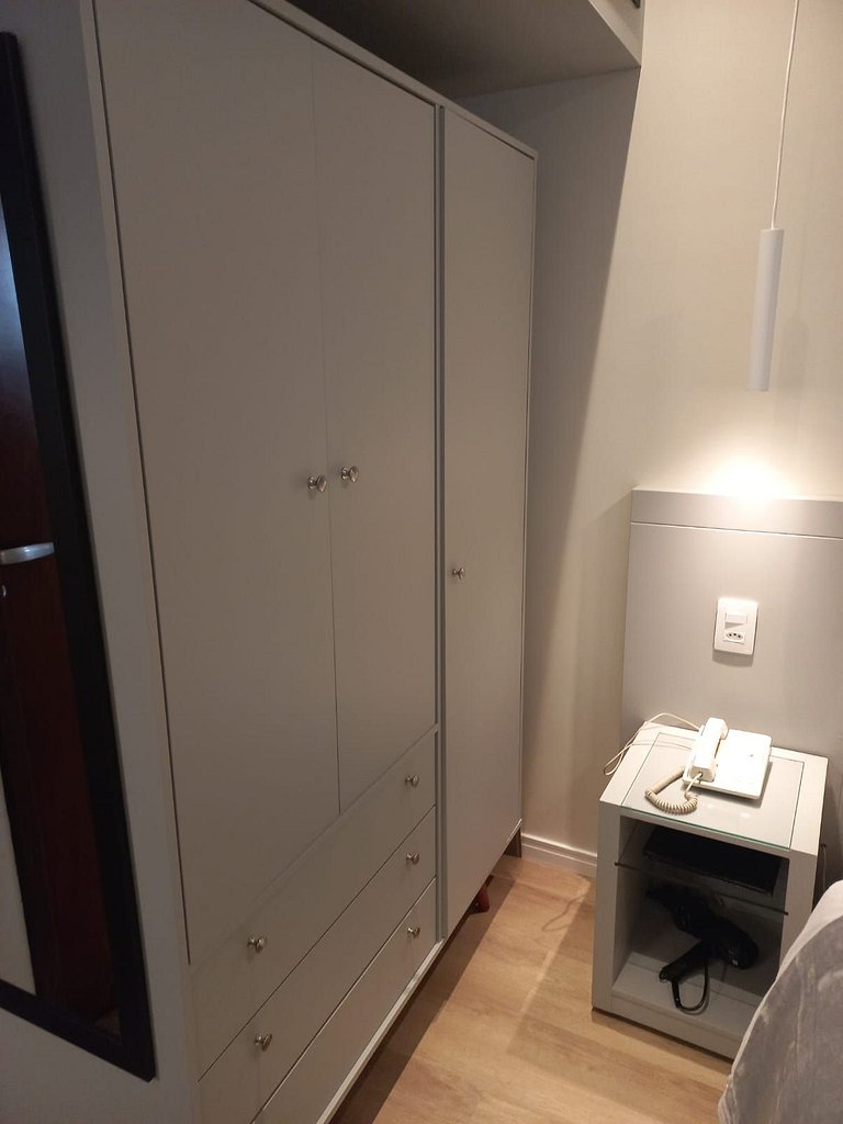 Get a Flat 411 | Near Paulista • Renovated w/ sofa bed + 24h