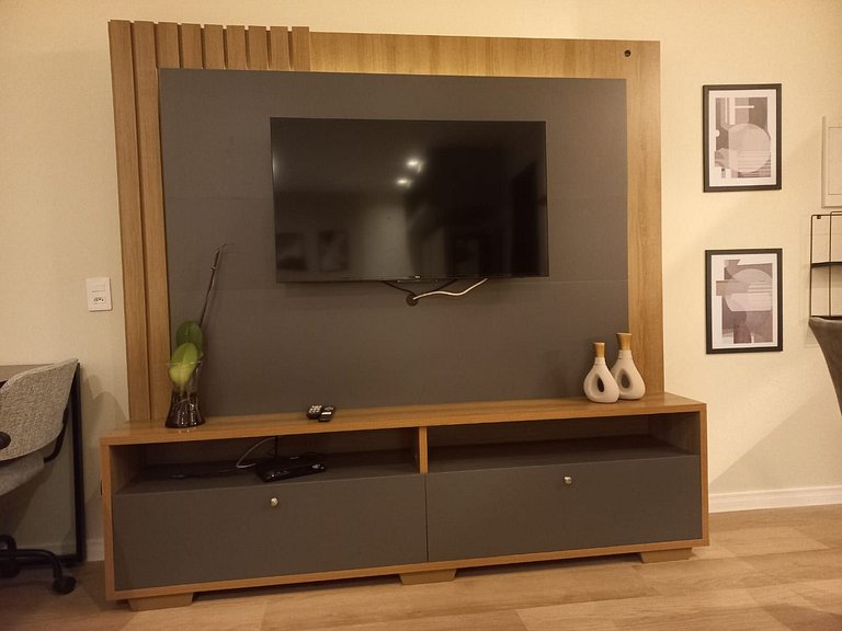 Get a Flat 411 | Near Paulista • Renovated w/ sofa bed + 24h
