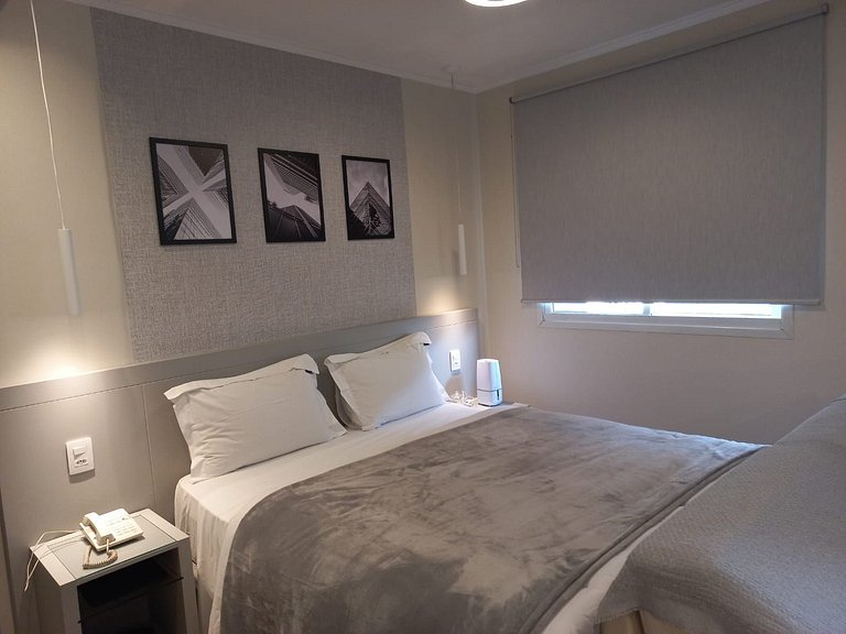 Get a Flat 411 | Near Paulista • Renovated w/ sofa bed + 24h