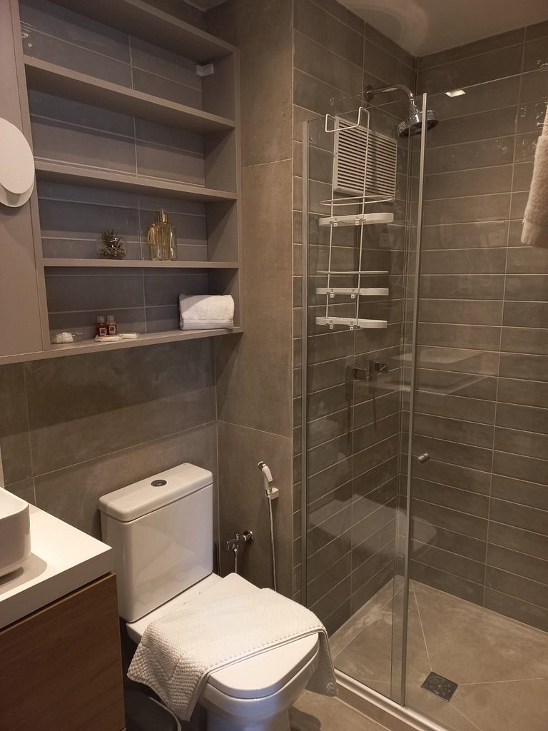 Get a Flat 411 | Near Paulista • Renovated w/ sofa bed + 24h