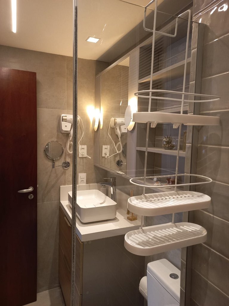 Get a Flat 411 | Near Paulista • Renovated w/ sofa bed + 24h